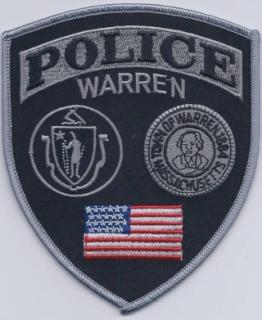 Warren Police Department Patch